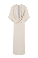 Elegant URA RUNA Maxi Dress with flowing fabric and stylish design, perfect for summer events.