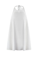 White HELMUT top by URA, featuring a stylish design, showcased in this image. Perfect for casual or chic outfits.