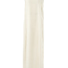 Off-white Laura tunic top by URA, featuring a relaxed fit with long sleeves and a stylish, casual design.