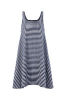 URA BERTA mini dress, stylish short dress with a flattering fit, featuring a modern design and vibrant fabric.