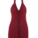 Black EMI TOP by URA, a stylish women's blouse with a relaxed fit and soft fabric, shown on a hanger.