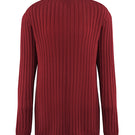 Light gray URA Morgan knitwear top with a soft, cozy texture and a relaxed fit, displayed on a plain background.