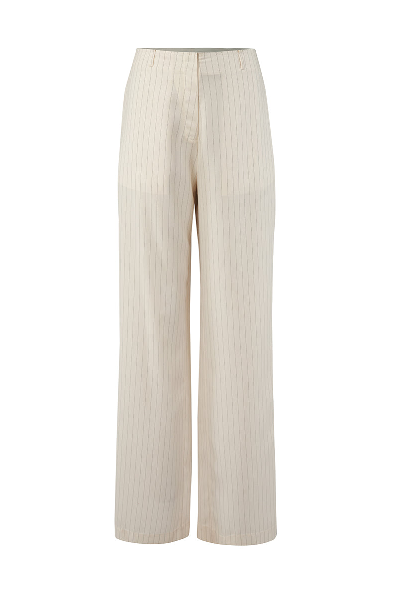 Off-white URA Laura trousers, stylish pants with tailored fit and subtle design details, ideal for casual or smart occasions.