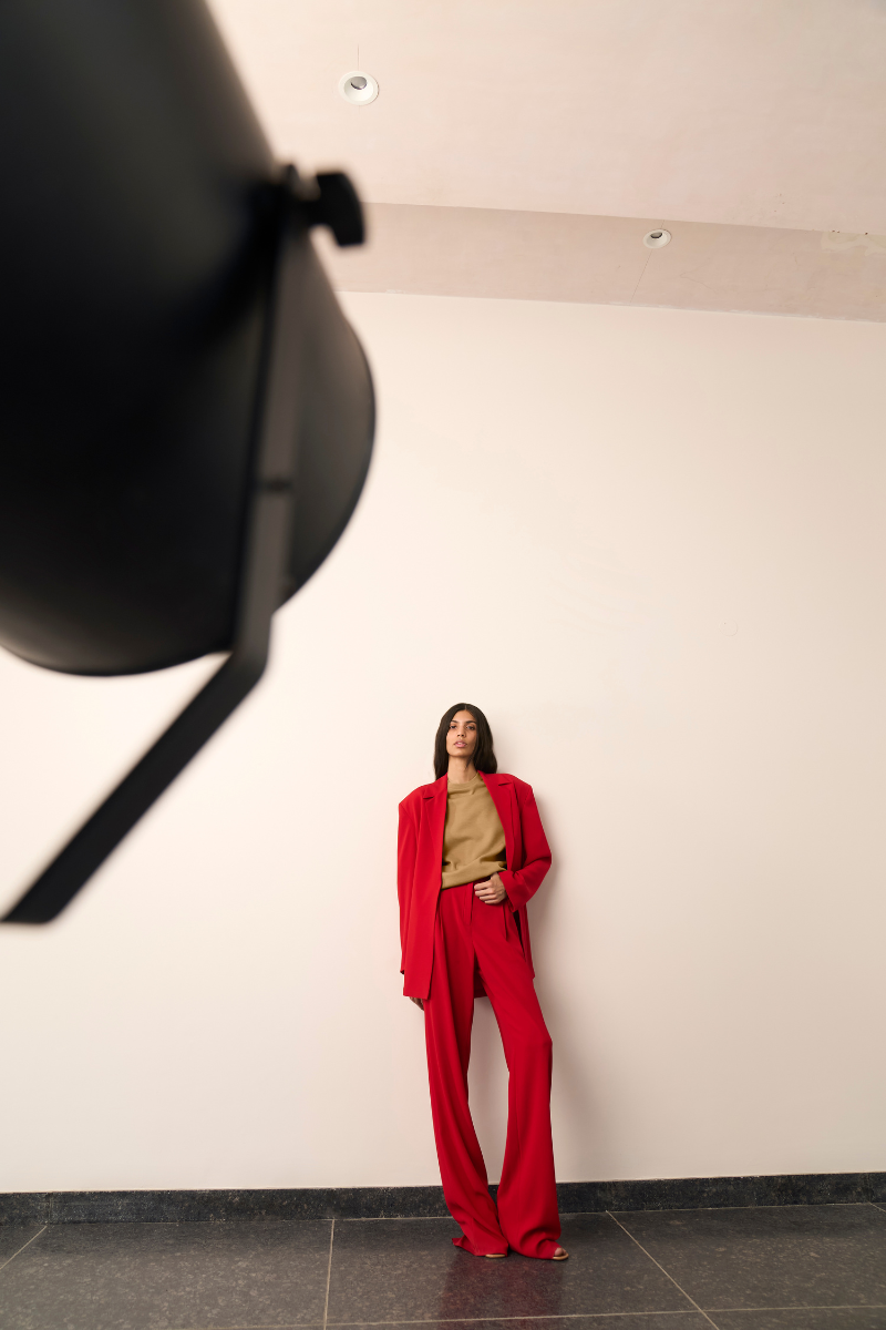 JES PANTS IN RED - CULT MIA