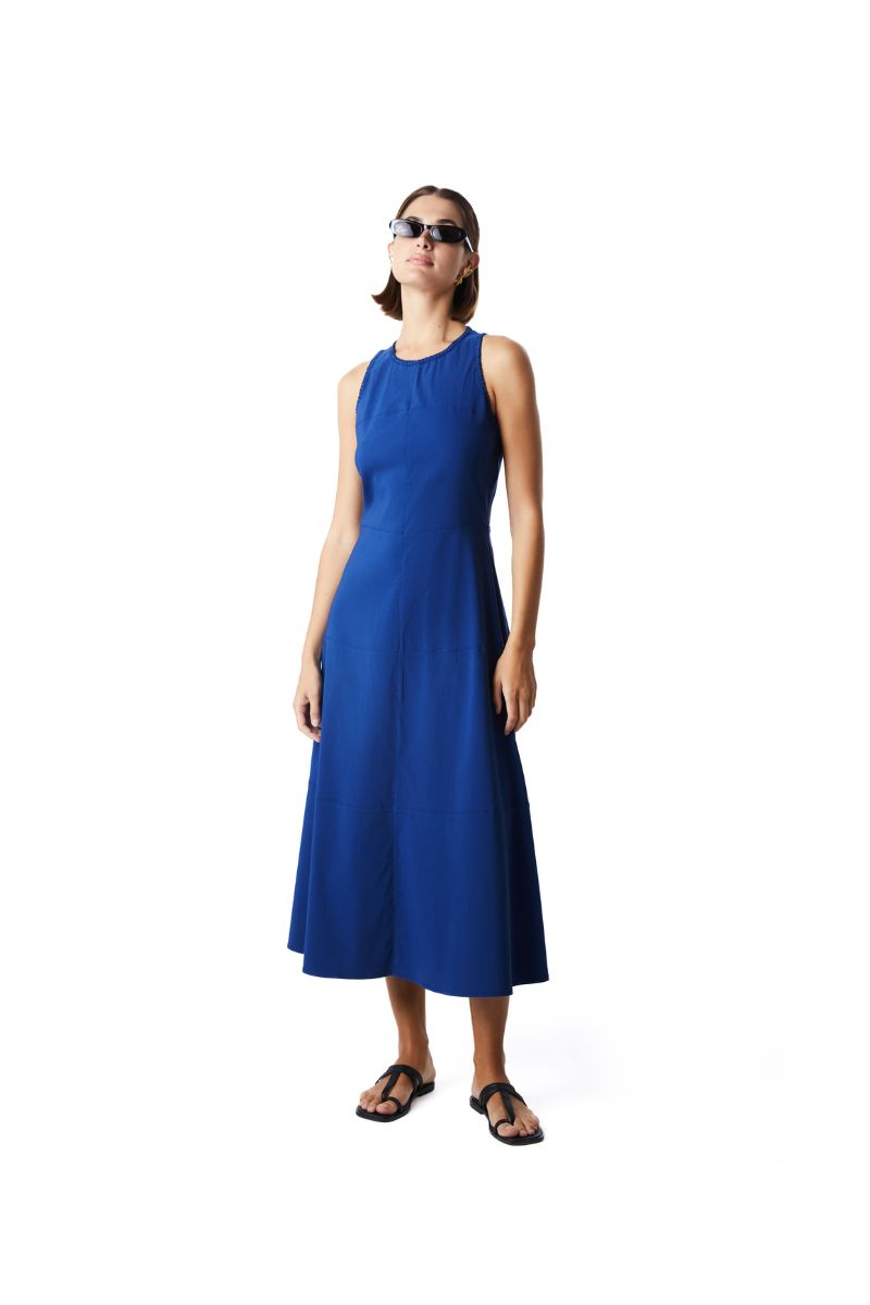 COCO DRESS IN NIGHT BLUE - CULT MIA