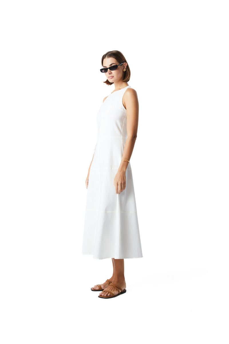 COCO DRESS IN OFF WHITE - CULT MIA