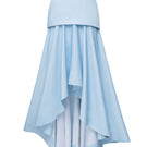 Jenny K Tran Colchester Maxi Skirt in flowing fabric, featuring a stylish, full-length design perfect for casual or dressy outfits.