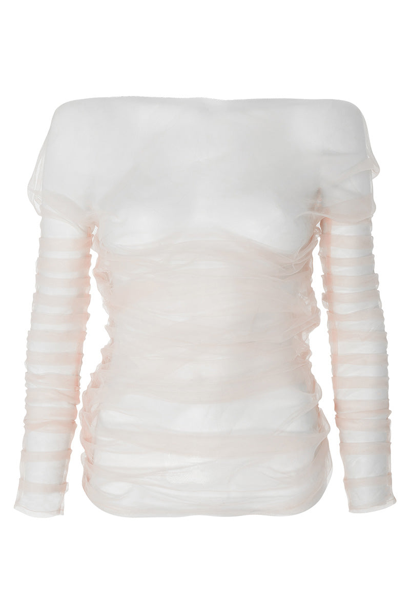 COTTON CANDY TOP IN PASTEL PINK