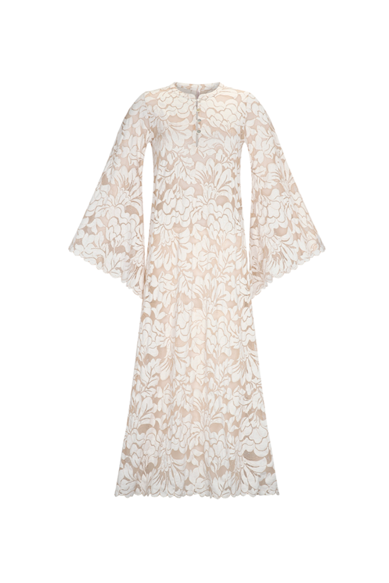 LONG TUNIC IN CREAM - CULT MIA