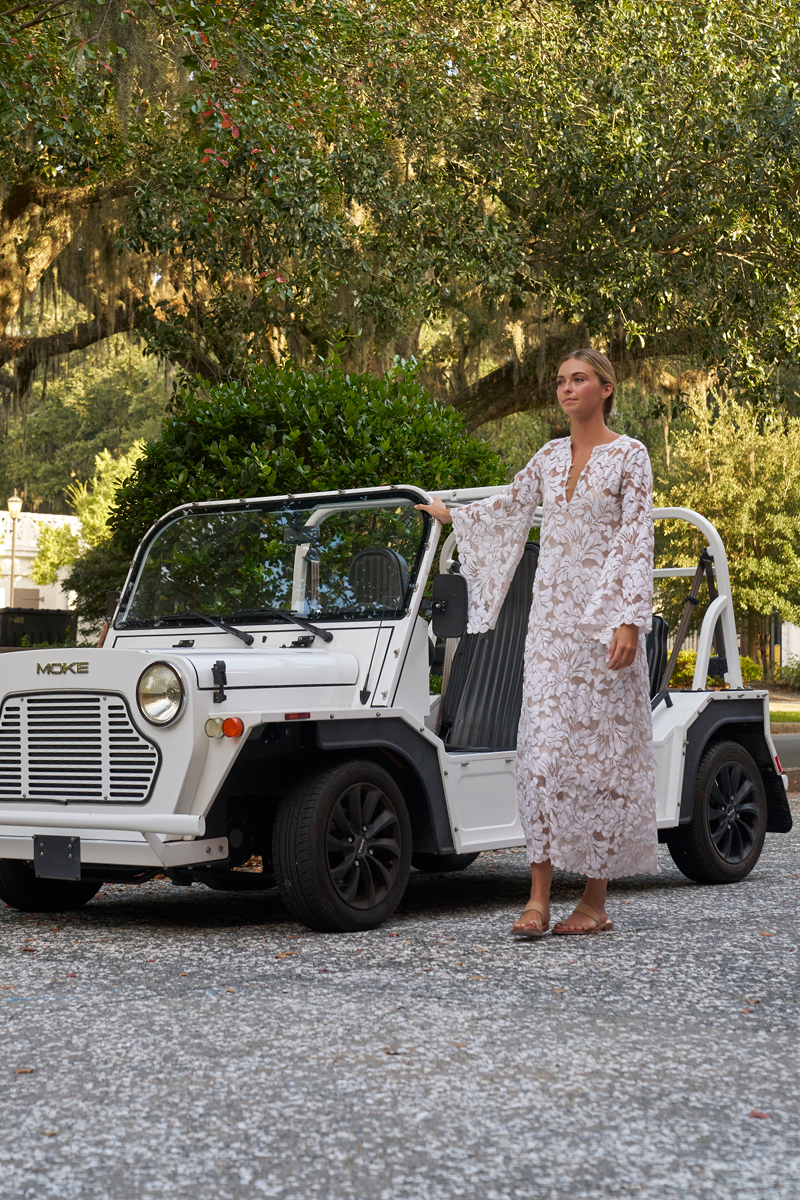 LONG TUNIC IN CREAM - CULT MIA