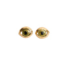 Sara & Flora MIDI cat eye earrings featuring sleek, elongated cat eye design in vibrant colors for a stylish accessory.
