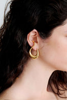 Sara & Flora Maxi Tummy Hoops earrings featuring large, stylish hoop design for a bold, trendy accessory.
