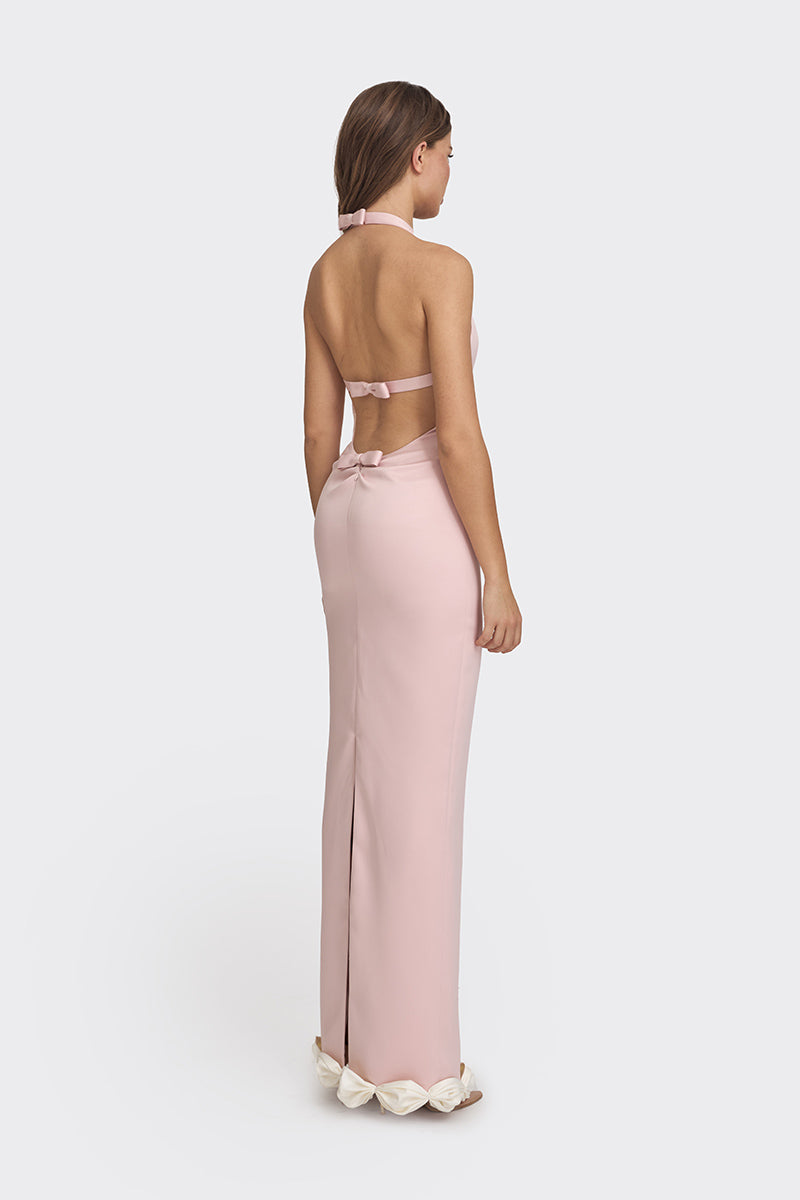 CAKE BOW MAXI DRESS IN DUSTY PINK | CULT MIA | Stolen Stores CAKE BOW MAXI DRESS IN DUSTY PINK | CULT MIA | Stolen Stores