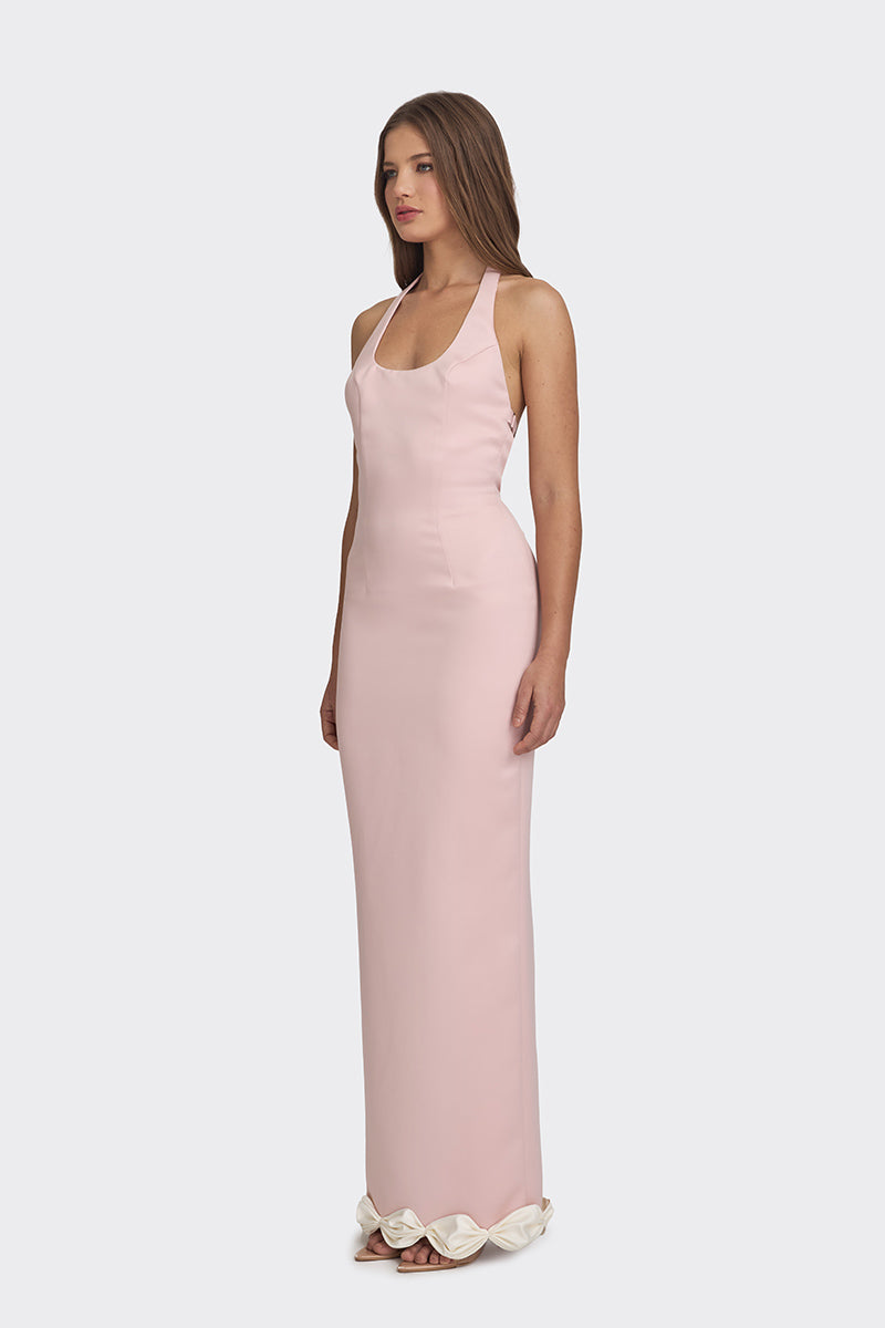 CAKE BOW MAXI DRESS IN DUSTY PINK | CULT MIA | Stolen Stores CAKE BOW MAXI DRESS IN DUSTY PINK | CULT MIA | Stolen Stores