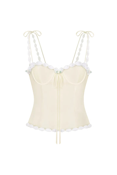 CAKE BUSTIER IN LIGHT YELLOW | CULT MIA | Stolen Stores