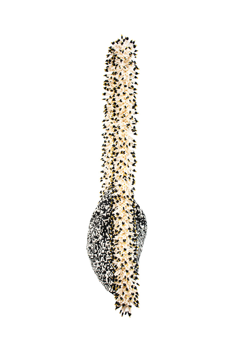CAMILA CREAM GREY AND BLACK BAG - CULT MIA