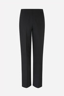 Black Camille cigarette pants by SemSem, tailored fit with a sleek flat back, perfect for stylish everyday wear.
