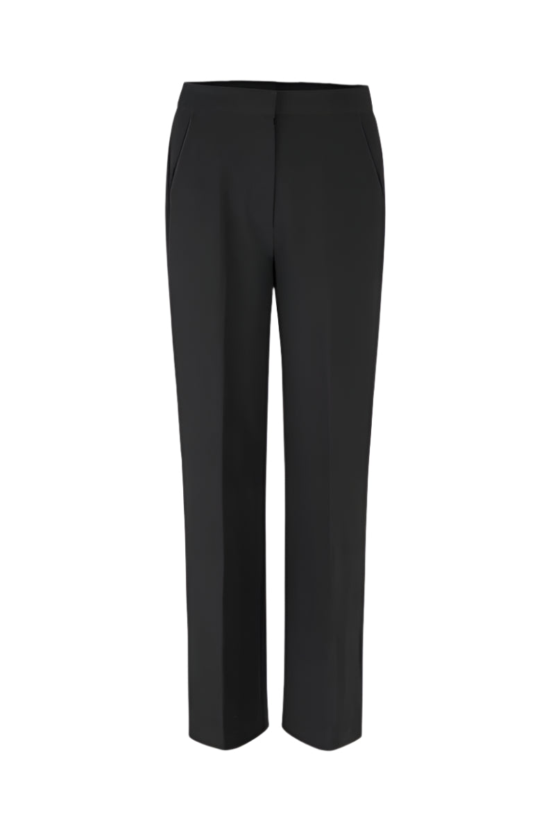 CAMILLE CIGARETTE PANT IN BLACK - CULT MIA