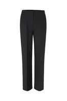 Black Camille cigarette pants by SemSem with a flat front, slim fit, and tailored design for a sleek, modern look.