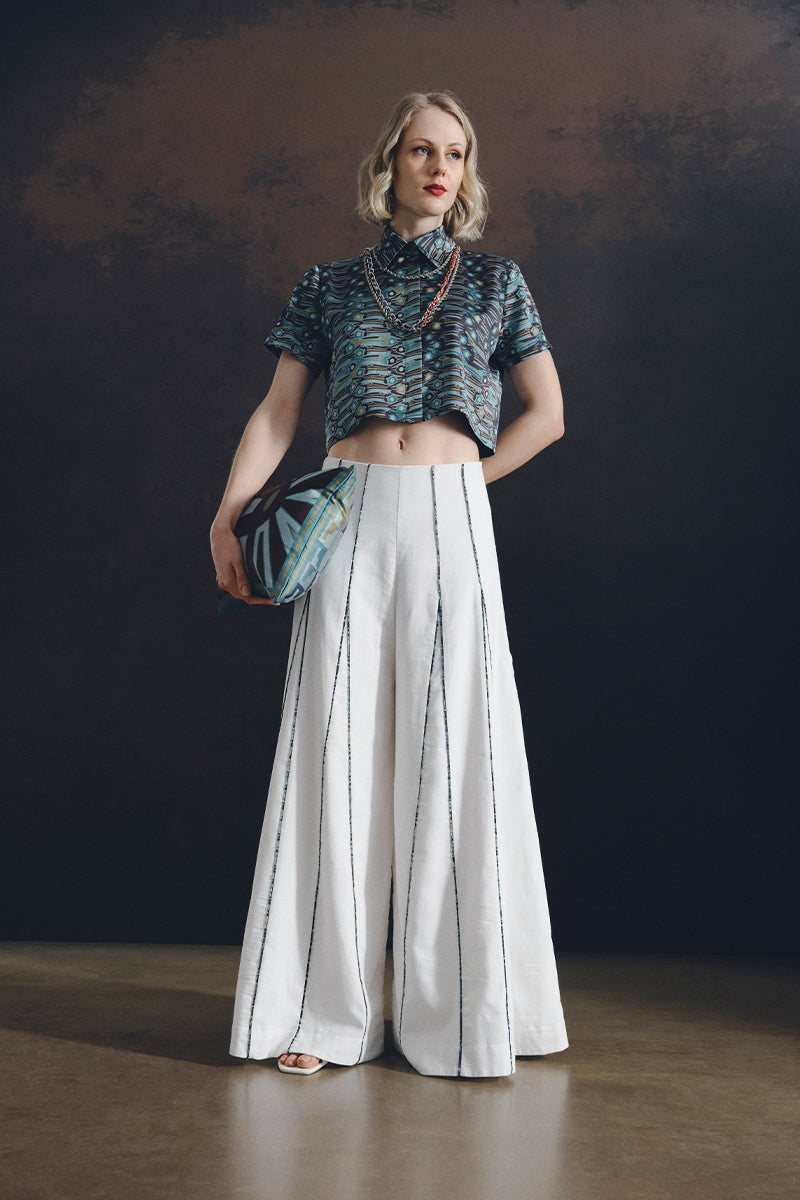CAPITANIA PANTS IN WHITE - CULT MIA