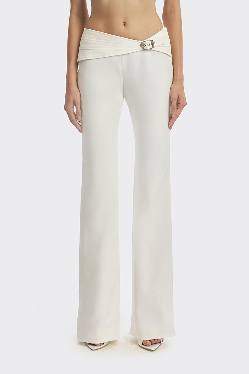 Off-white Carats belt pants by Stolen Stores featuring a stylish design and adjustable belt, casual and trendy for everyday wear.