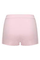 Nana Jacqueline Carrie pink shorts shown from the back, featuring a stylish design and lightweight fabric.