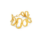 Gold Cassandra bracelet by Jude Benhalim featuring elegant design with gold-toned beads and intricate detailing.