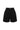 CASSIE BLACK LINEN ROLLED SHORTS