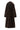 CATHERINE CHOCOLATE RAYÉ COAT - CULT MIA