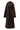 CATHERINE CHOCOLATE RAYÉ COAT - CULT MIA