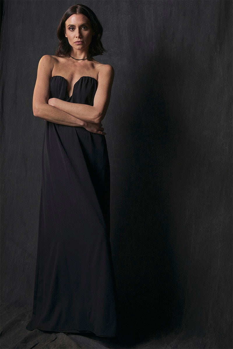 ROBE CORSET CACHÉE SANS BRETELLES