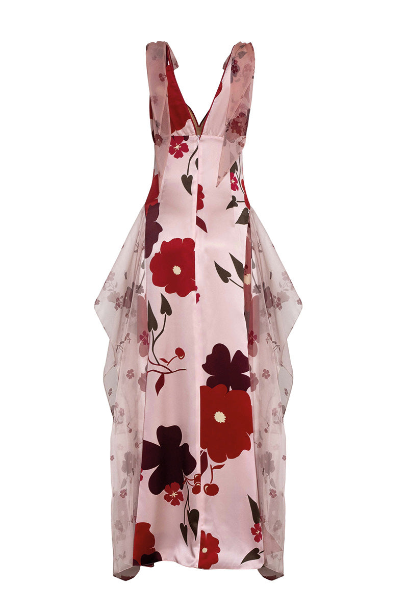 CHERRY BLOSSOM MAXI DRESS - CULT MIA