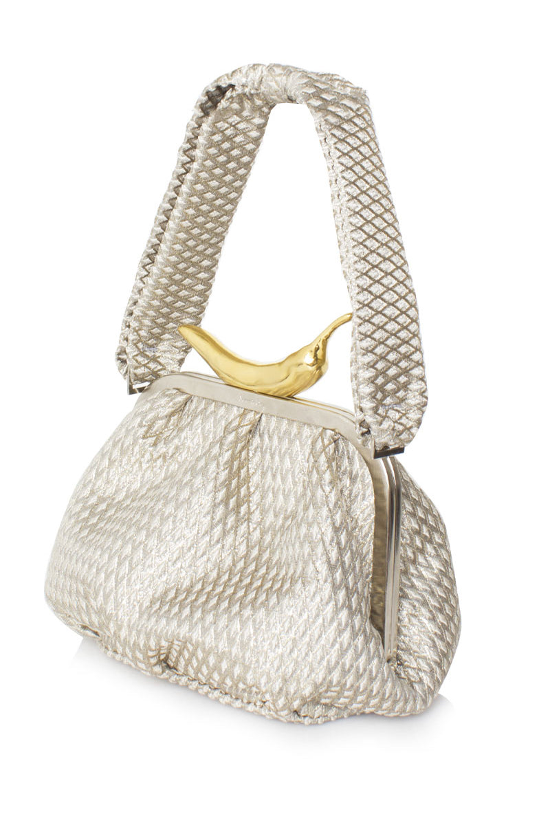CHILI ON MARQUISE SILVER BELLA SHOULDER BAG - CULT MIA
