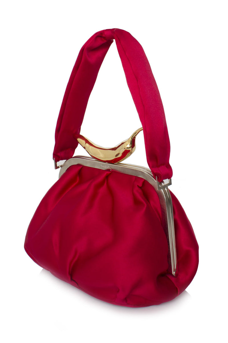 CHILI ON RED BELLA SHOULDER BAG - CULT MIA