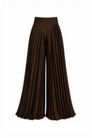 Maylé Vásquez CIBAENO pants showing the stylish fit and fabric detail in a natural pose.