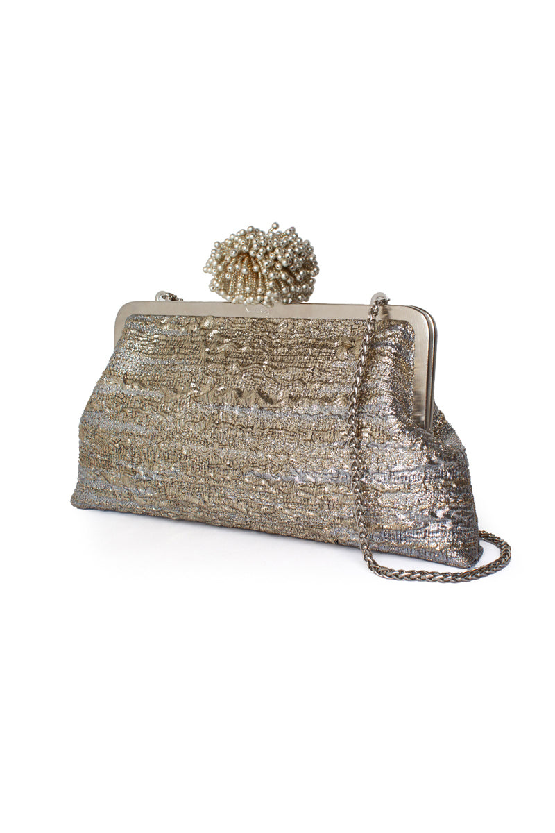 DAHLIA ON AURORA CLASSIC CLUTCH - CULT MIA