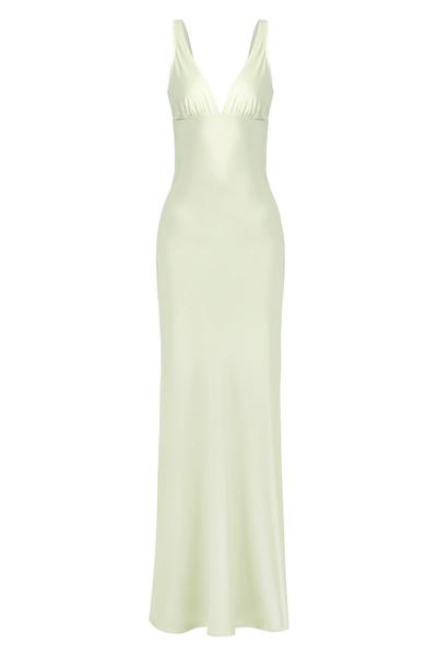 Stolen Stores CULT MIA X Stolen Stores CLASSIC MAXI SLIP DRESS IN GREEN | CULT MIA Stolen Stores CULT MIA X Stolen Stores CLASSIC MAXI SLIP DRESS IN GREEN | CULT MIA
