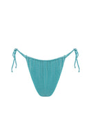 Suncillo Claudia bikini bottom in vibrant turquoise, featuring a stylish cut and smooth fabric for a comfortable swimwear look.