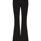 Nana Jacqueline Margaux black jeans featuring a slim fit and classic five-pocket design on a model.