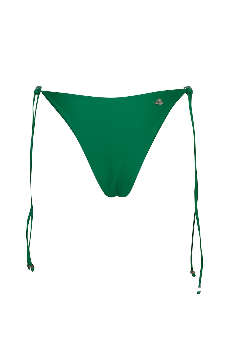 Baobab emerald green bikini bottom from the BARI bikinis collection, showcasing a stylish swimwear design.