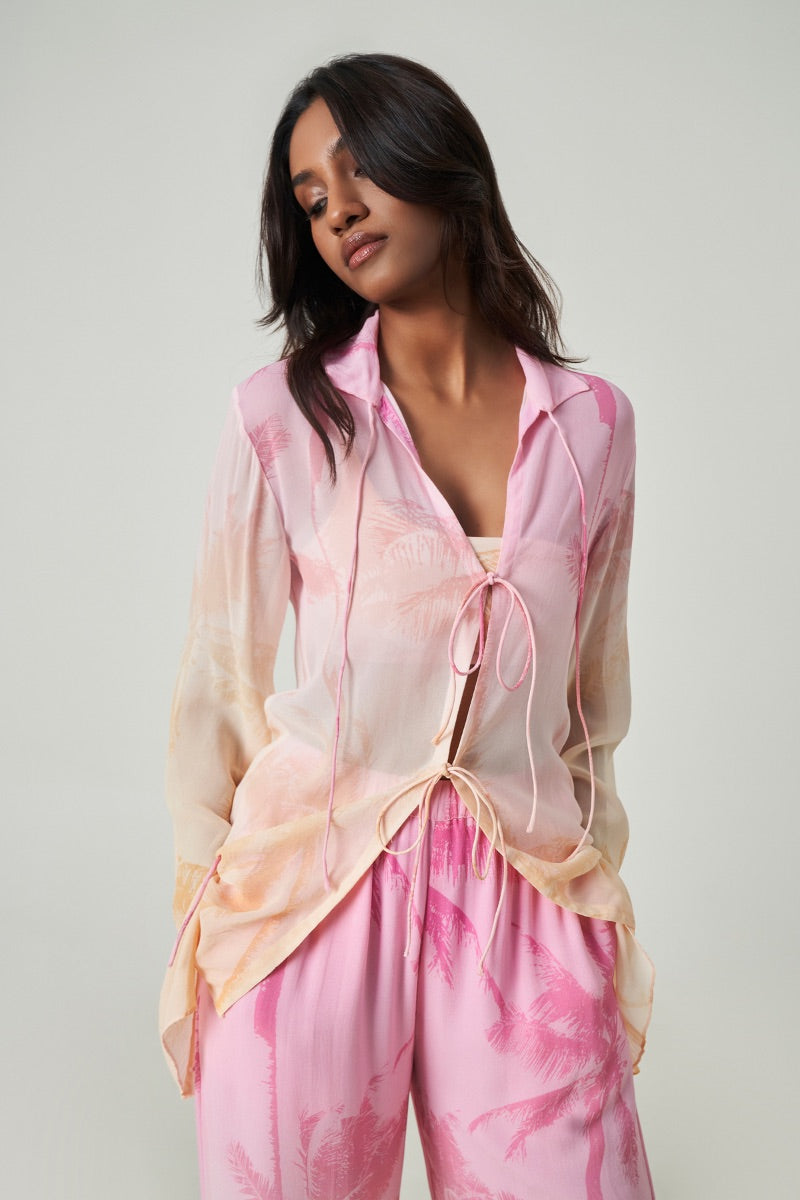 MERLETTE SHIRT IN AFTERGLOW - CULT MIA