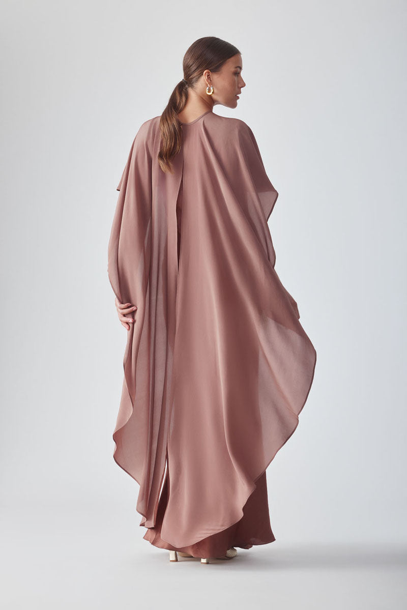 fiza maxi dress FIZA MOCHA CAPE | CULT MIA