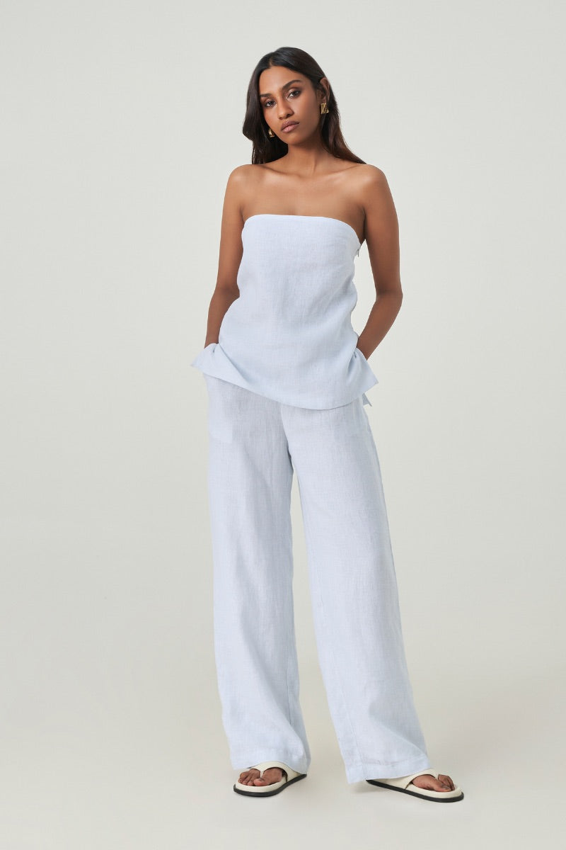 RHODE PANTS IN ICE BLUE - CULT MIA