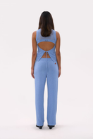 Light blue La G Top by La Granni featuring a stylish, fitted design and soft fabric suitable for casual or everyday wear.
