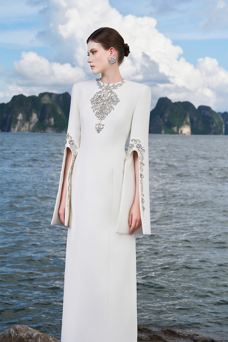 designer maxi dress long sleeve ASOS Design - Maxi Dress - Women - Polyester - S