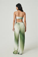 Summer Away LEON Pants in Sage Ombre, stylish women's pants with a soft green-to-ombre gradient, displayed on a neutral background.