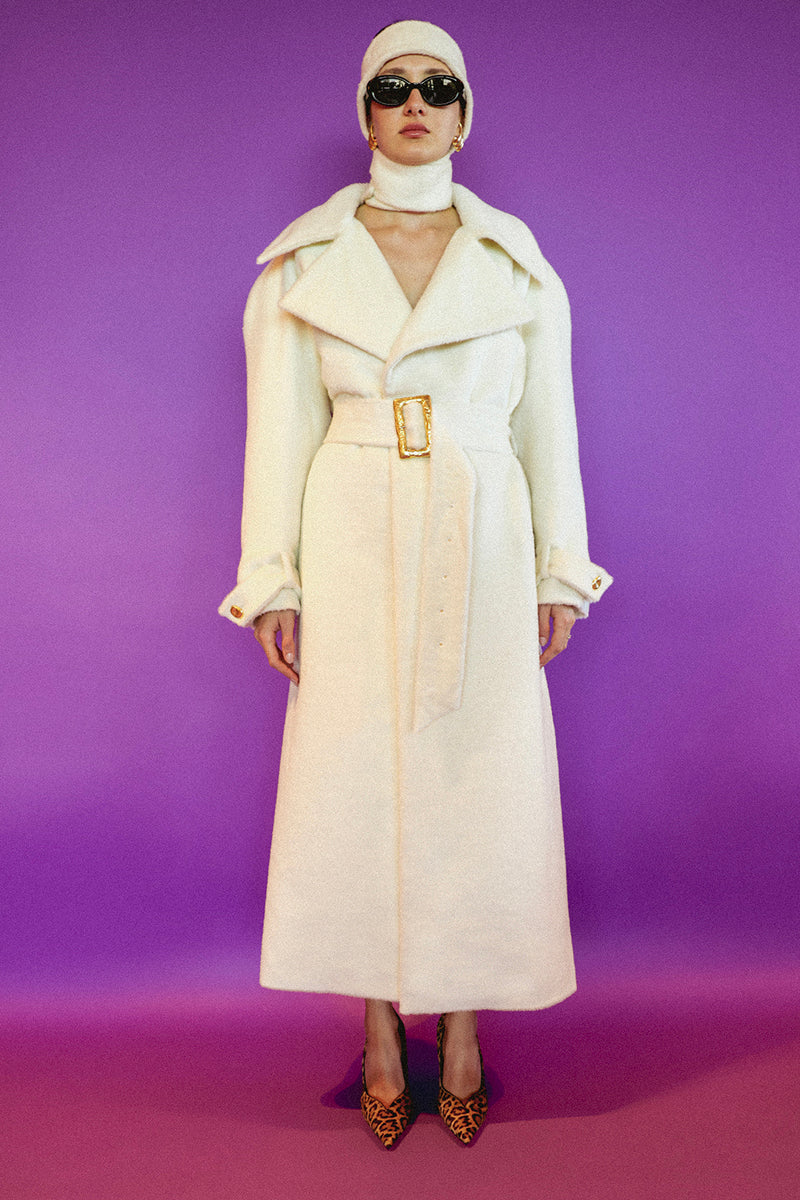 Manteau Nelly blanc