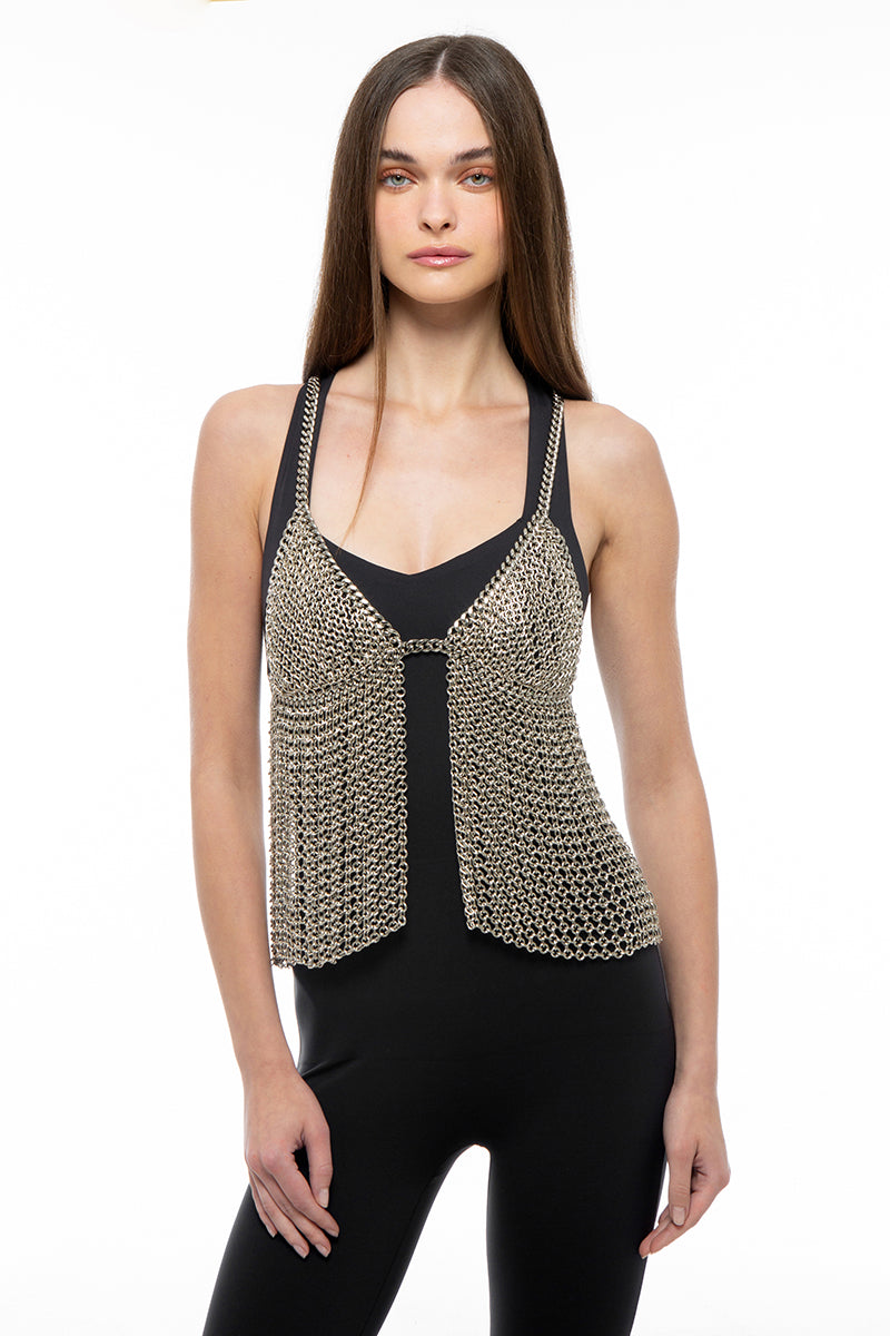 Silvia Gnecchi Gilda top, stylish women's tops in soft fabric, featuring a flattering neckline and elegant design.
