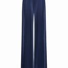 LEKIEU Palermo pants in midnight blue, stylish casual trousers with a relaxed fit, shown on a model with a neutral background.
