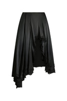 Black midi skirt by Scarlett Gasque featuring a sleek, tailored design and a comfortable fit, perfect for versatile styling.